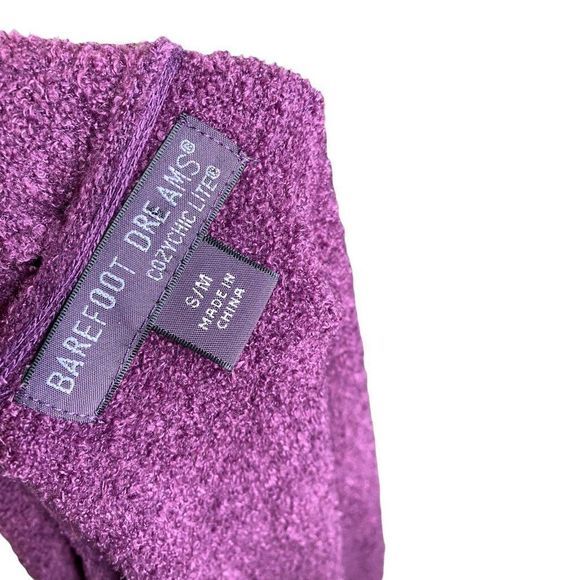 Barefoot Dreams cozy chic lite purple‎ ombré cardigan sweater S/M - Picture 7 of 11
